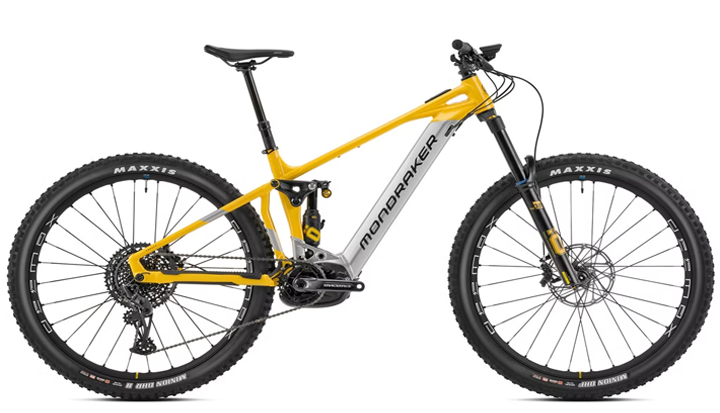 Mondraker Crafty XR Electric Mountain Bike Yellow/Silver (2023)