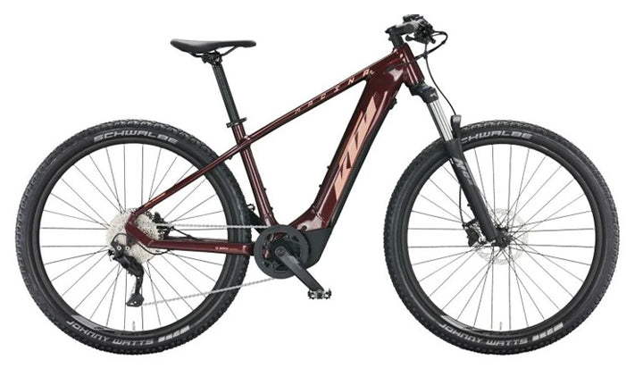 KTM Macina Team 693 Glorious Electric Mountain Bike Red (2022)