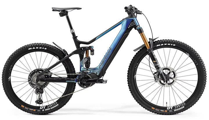 Merida eOne Sixty 10K Electric Mountain Bike Blue/Black (2022)