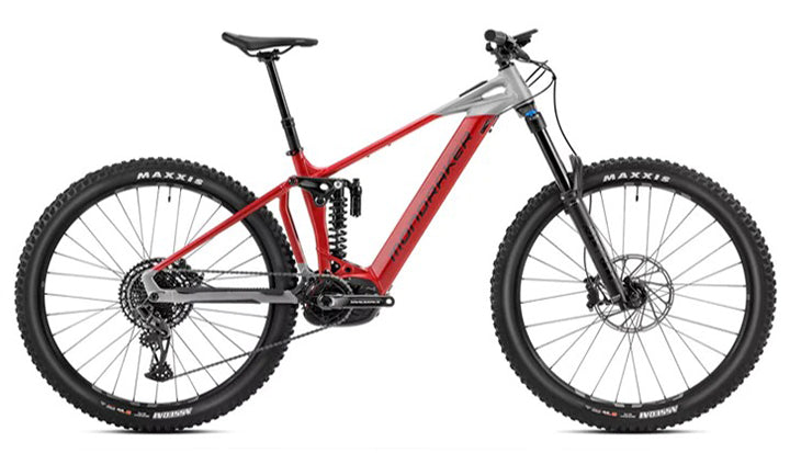 Mondraker Level R Electric Mountain Bike Cherry Red/Grey (2023)