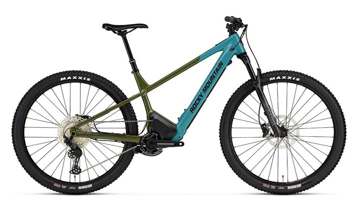 Rocky Mountain Fusion Powerplay 30 Electric Mountain Bike Blue (2023)